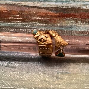 Tory Burch Fish Wrapped Ring Sz 5